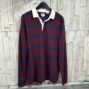 Levi’s Longsleeve Rugby Shirt Size M